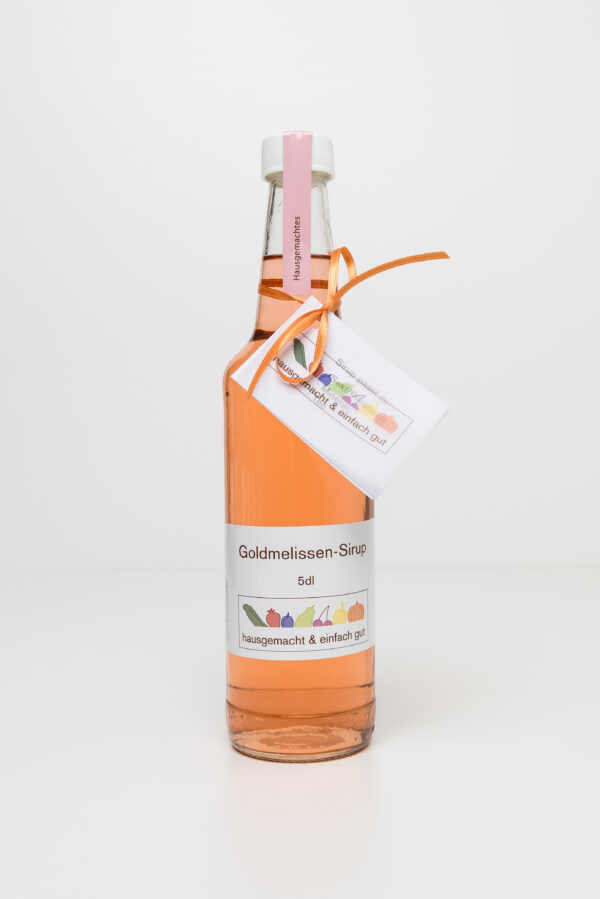 Goldmelissen Sirup