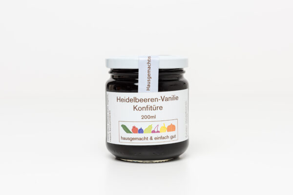 Heidelbeeren-Vanille Konfitüre - Image 2