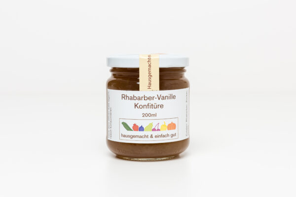 Rhabarber-Vanille Konfitüre - Image 2