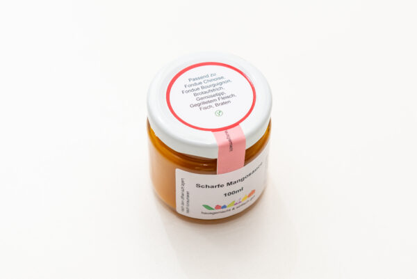 scharfe Mangosauce