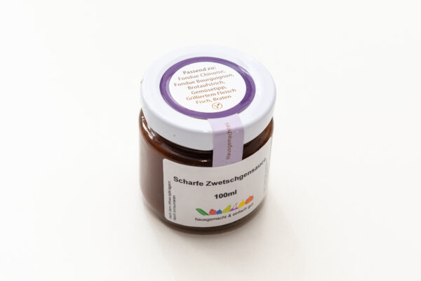 scharfe Zwetschgensauce